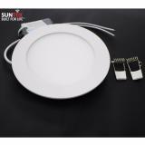 Đèn LED âm trần SUNTEK 9W  (Ánh sáng vàng) (Vàng)