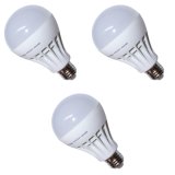 Đèn LED búp nhựa phủ matt cao cấp bộ 3 cái Gnesco 12W (sáng trắng)