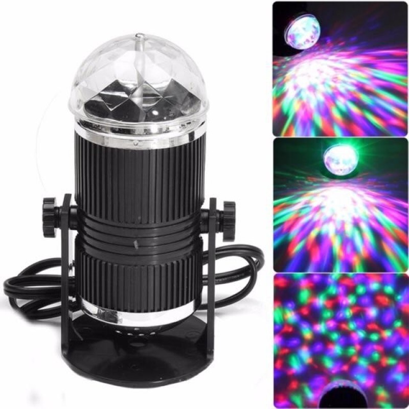 Đèn LED Cầu Xoay Có Chân Đế