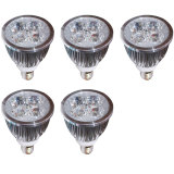 Đèn LED chiếu điểm thân nhôm bộ 5 cái Gnesco E14 5W (Trắng)