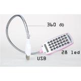 Đèn led cổng usb 28 bóng