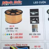 Đèn led dây cuộn 100m 2835 nhiều màu MD98