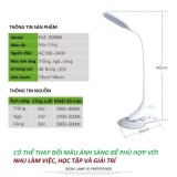 Den led de ban hoc - Đèn kẹp bàn S059 giá rẻ-Bảo hành 12 tháng