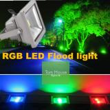 Đèn pha chiếu sáng ngoài trời 16 màu RGB LED công suất 50W LPDM50 ( có điều khiển từ xa )