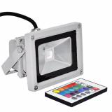 Đèn Led pha Star 10W đổi 7 màu có remote điều khiển (Bạc)đèn hắt đèn trang trí đèn vườn có 4 chế độ chiếu sáng và bạn có thể tùy chỉnh mầu sắc