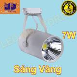 Đèn led rọi ray cob vỏ trắng ánh sáng vàng 7w - md68