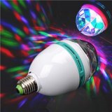 Đèn led vũ trường xoay 7 màu - Bx Electronics (Trắng).
