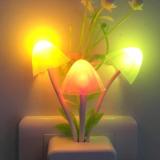 Đèn ngủ avatar hình nấm cảm ứng ánh sáng đổi màu procare , Đẹp hơn đèn led sạc để bàn đèn học kiêm đèn ngủ, Đèn ngủ để bàn gỗ phong cách Mỹ cao cấp DN19,