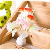Đèn ngủ cảm ứng nấm hoa hồng