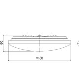 Đèn ốp trần Panasonic HH-LA100119 (15W-Ánh sáng trắng)