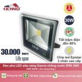 Đèn Pha LED siêu sáng Kenno chống nước IP66 30W AS Trắng