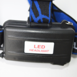 Đèn pin 3 led sạc đeo đầu 2 pin L30 (Đen)