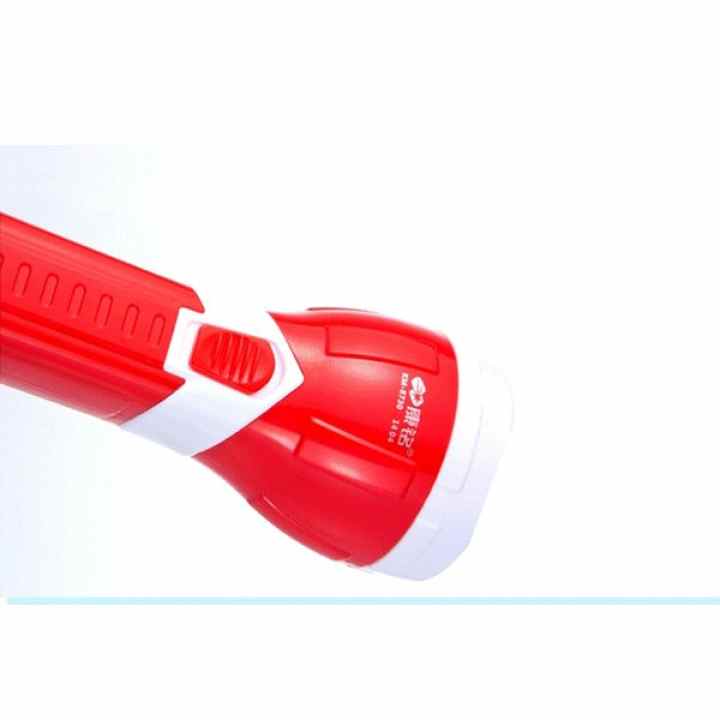 Đèn Pin sạc LED đa năng 2 trong 1 KM-8730 (Đỏ)
