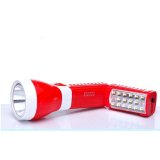 Đèn Pin sạc LED đa năng 2 trong 1 KM-8730 (Đỏ)