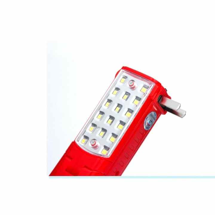 Đèn Pin sạc LED đa năng 2 trong 1 KM-8730 (Đỏ)
