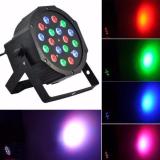 Đèn sân khấu 18 Led Cảm ứng âm thanh Flat Par Light