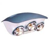 Đèn sưởi phòng tắm 3 bóng Hans H3B110 (Bạc)