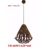 Đèn thả kim cương khung sắt NB11