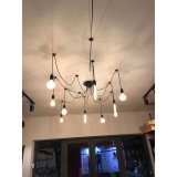 Đèn thả trần kiểu con nhện LL-5036 (8 Đui)- Chưa Bao Gồm Bóng