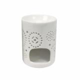 Đèn tinh dầu sứ trắng (hình trụ) UBL DH0452