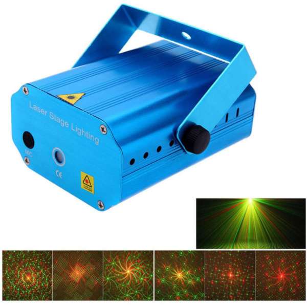 Đèn trang trí Laser Stage Light cảm biến theo điệu nhạc