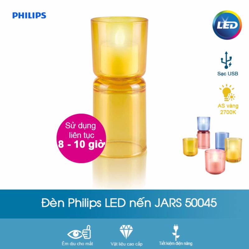 Bảng giá Đèn trang trí Philips Jars LED Candle (Vàng)