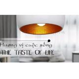 Đèn treo thả trần tròn  đường kính 20cm (Trắng)