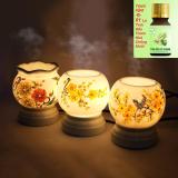Đèn xông tinh dầu Bát Tràng + 01 lọ tinh dầu chống muỗi Chipxinhxk