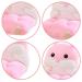 Detachable Plush Cartoon Cute Hamster Chair Seat Sofa Cushion Pillow Back Pad Gift for Valantine Baby Shower Christmas Birthday Easter Pink - intl