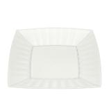 Dĩa lót trang trí hình vuông trong suốt 16cm bộ 6 cái ubl yt0007