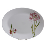 [HCM]Đĩa Oval thủy tinh ngọc La Opala Diva 30125PP 32cm