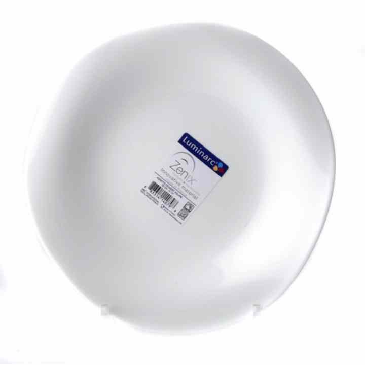 Đĩa thủy tinh Pháp Luminarc Volare 22 cm E9169 (Trắng)