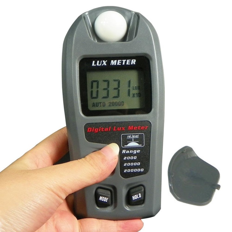 Digital Light Meter LCD Luxmeter Lux/FC Luminometer Photometer Camera - intl
