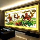 Tranh thêu chữ thập Mã đáo thành công DLH-222574-Siêu thị tranh thêu