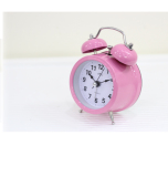 Đồng hồ báo thức để bàn Mini Alarm TI277 (Hồng)