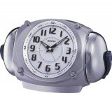 Đồng hồ báo thức để bàn Seiko Clock QXK110S (Bạc)