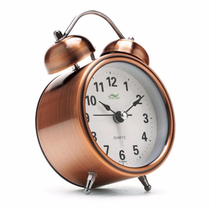 Đồng hô báo thức mini để bàn cao cấp History Alarm (Nâu) HH-8 bán chạy