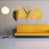[HCM]Đồng hồ dán tường DIY Người Dơi cho phòng bé (Vàng)