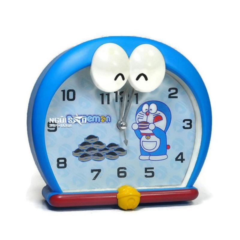 Nơi bán ĐỒNG HỒ ĐỂ BÀN BÁO THỨC DORAEMON (HAI MẮT BÊN NGOÀI)