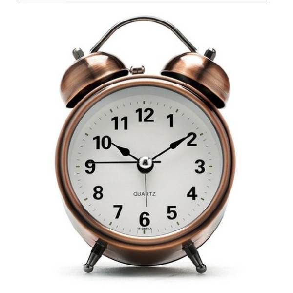 Đồng hồ để bàn báo thức History Alarm GT181 (Nâu)