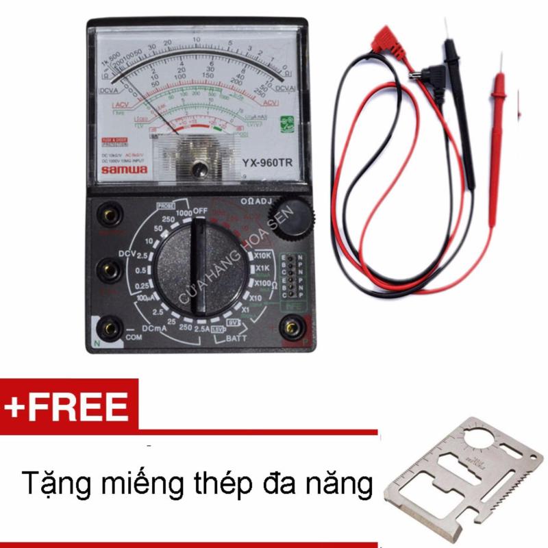 Đồng hồ đo kim vạn năng VOM YX-960TR Tặng miếng thép đa năng(Cửa hàng Hoa Sen)