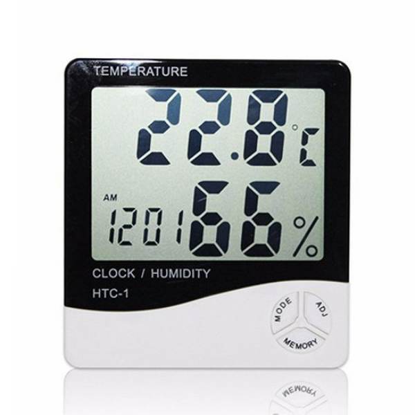 Đồng hồ đa năng đo nhiệt độ và độ ẩm HTC