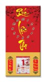 Đồng hồ tranh Phúc Lộc Thọ Dyvina L4060-2