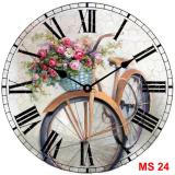 [HCM]Đồng hồ treo tường phong cách cổ MS 24