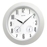 Đồng hồ treo tường Rhythm CFG712NR03 Value Added Wall Clocks (Trắng)