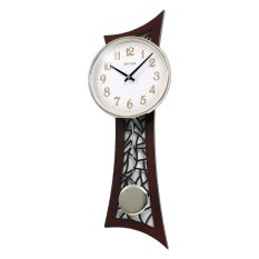 Đồng hồ treo tường Rhythm CMP540NR06 Wooden Wall Clocks (Nâu) bán chạy