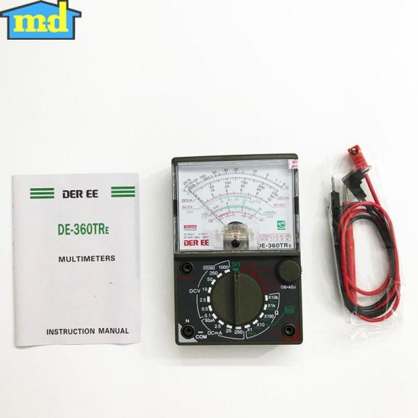 Đồng hồ vạn năng DER EE DE-360TRE - Khuyến mại Pin