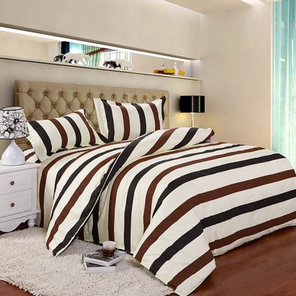 Double Size Quilt Bedding Bedclothes Duvet Cover Pillow Case Set - intl