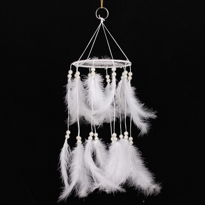 Dream Catcher Hanging Decoration Craft Gift White (Intl)
