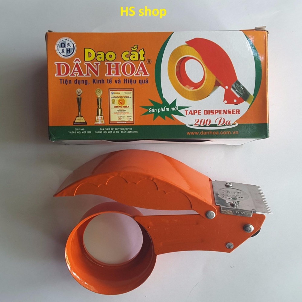[HCM]Dụng cụ cắt Băng dính Băng keo (Loại lớn) -Lưỡi răng cưa thép không gỉ -NPP HS shop